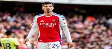 阿尔特塔对哈弗茨能否康复赶上对阵布莱顿的比赛持乐观态度