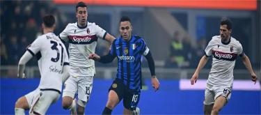 Serie A - Dumfries scores as Inter Milan draws 2-2 with Bologna