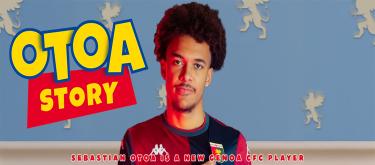 Genoa officially announce the signing of Aalborg's young Denmark U21s international defender Sebastian Otoa..