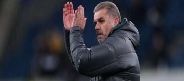 Tottenham manager Ange Postecoglou praised his players' performance