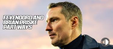 Feyenoord sacked head coach Brian Priske..