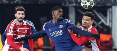 Champions League-Dembele scored twice as Paris Saint-Germain beat Brest 3-0
