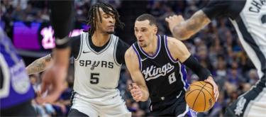 Zach LaVine scores 36 points as Sacramento Kings beat San Antonio Spurs 127-109