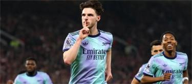 助阿申纳逼平曼联　赖斯：为这家球会进球总是很特别