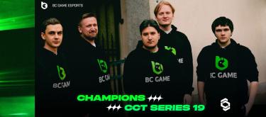 BC.Game defeats Fnatic to win the CCT Season 2 Europe Series 19..