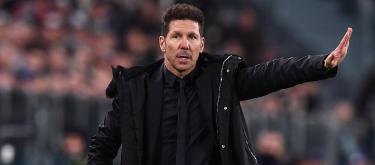 Diego Simeone unhappy with a controversial decision