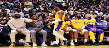 Bronny scored double digits for the first time in his career, scoring 17 points, setting a new personal high