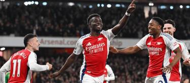 Arsenal boss Arteta praises return of Bukayo Saka