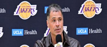 Lakers announce contract extension with Pelinka and promote him to president of basketball operations and general manager