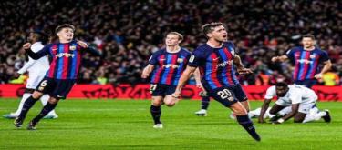 西甲激战！巴塞罗那惊险逆转塞尔塔，继续稳坐榜首宝座