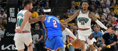 吉尔杰斯·亚历山大砍下31分　俄克拉荷马城雷霆114比108击败孟菲斯灰熊