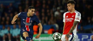 Paris Saint-Germain advances to the Champions League final Ashraf: We deserve this victory