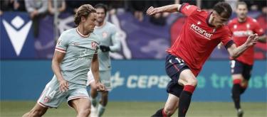 Losing 0-2 to Osasuna, Atlético Madrid missed out on second place
