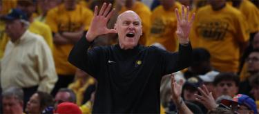 The Pacers have a chance to win the championship. Rick Carlisle: Now is not the time to open the champagne