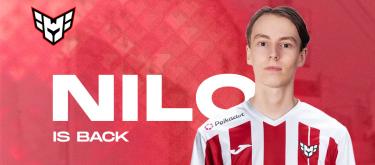 HEROIC officially announced the return of Riler Nilo to its Counter Strike 2 team main roster..