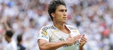 Gonzalo Garcia helps Real Madrid beat Juventus, and he values showing a great attitude with the team