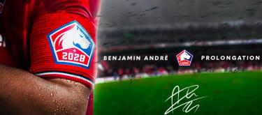 Lille completes contract extension with captain Benjamin André..