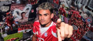 Liverpool's Colombia international left winger Luis Díaz officially joins Bayern Munich..