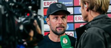 Sebastian Hoeness praised the players' fighting spirit in the match