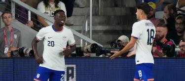 ◤国际友谊赛◢ 巴洛贡破门，美国 2-0 战胜日本..