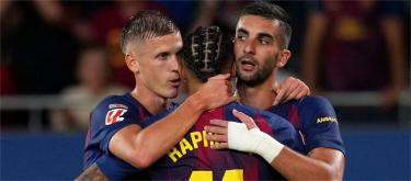 西甲联赛——费兰·托雷斯攻入2球　巴塞罗那3比0完胜赫塔菲