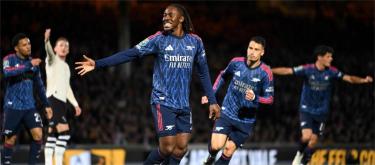 English League Cup - Eze scores as Arsenal defeat Port Vale 2-0