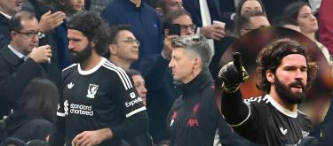 Liverpool goalkeeper Alisson Becker ruled out for at least a month due to a hamstring injury..