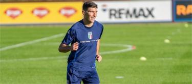 Cambiaggi, who was selected for the Italian national team for the first time, took Chiesa and Insigne as his role models