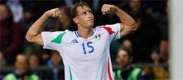 Pio Esposito, who scored for Italy for the first time, insisted he would continue to hold himself to high standards.