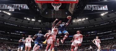 The Bulls came back from behind to defeat the Timberwolves 126-120 in the final quarter, but Edwards scored 25 points in vain.