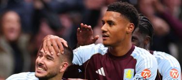 ◤英超联赛◢ 埃米利亚诺·布恩迪亚远射破门，阿斯顿维拉客场1-2逆转战胜托特纳姆热刺。