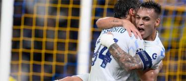 欧冠联赛——劳塔罗破门　国际米兰4比0完胜圣吉罗斯