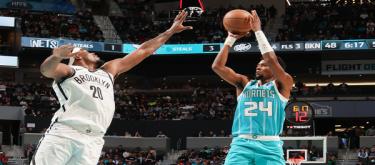 米勒归来砍下25分 黄蜂136-117大胜篮网迎开门红