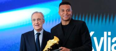 Mbappe wins the European Golden Boot, vowing to bring more honors to Real Madrid.
