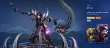 Honor of Kings: Double 11 Special Offer - Buy Bai Qi's Epic Skin for 1 Point!