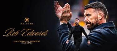 Wolverhampton Wanderers officially appointed Middlesbrough manager Rob Edwards as its new head coach..