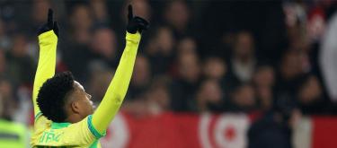 ◤International Friendly◢ Wonderkid Estêvão sccored a penalty as Brazil held Tunisia to a 1-1 draw..