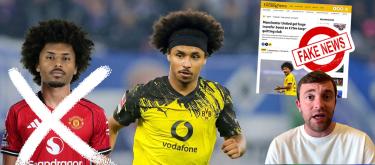 Fabrizio Romano refute rumours claiming that Manchester United would sign Borussia Dortmund forward Karim Adyemi in January..