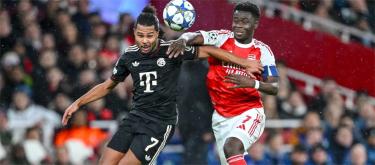 Champions League – Arsenal rise to the top of the standings with a 3-1 victory over Bayern Munich