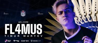 反恐精英2：Virtus.pro (VP) 步枪手 FL4MUS 以长期租借形式加盟 OG 战队。