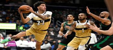 White led the Celtics to a 146-101 victory over the Wizards with 30 points.