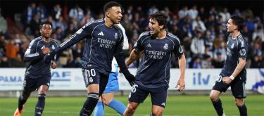 西班牙国王杯——姆巴佩梅开二度　皇家马德里3比2战胜塔拉韦拉