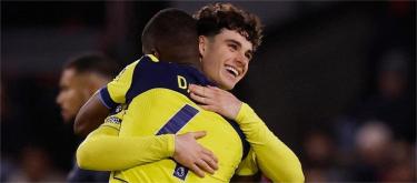 第一次为热刺进球　阿奇·格雷坚称从不害怕争夺球权