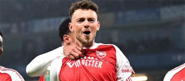 Having secured a lead in the League Cup final, Ben White believes his performance could have been even better.