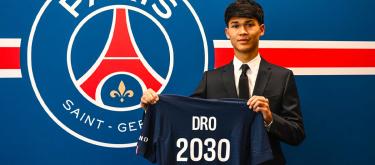 Paris Saint-Germain officially announce the signing of Barcelona wonderkid Dro..