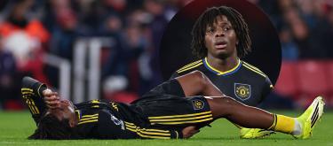 曼联妖星帕特里克·多尔古拉伤腘绳肌，预计将缺阵至少10周..