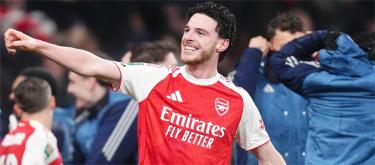 赖斯称阿申纳获得额外的斗志争取冠军