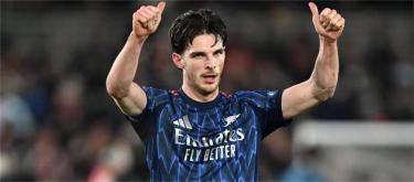 阿申纳被布伦特福德逼平　赖斯：我们唯一能做的就是保持专注