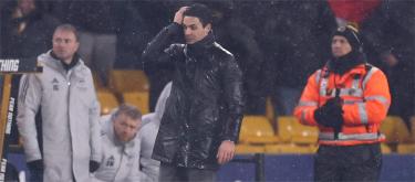 Arteta: We need to make progress and bounce back.