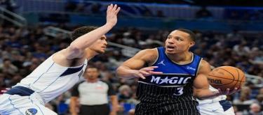 Thompson's 24 points weren't enough to save the Magic from a narrow 115-114 victory over the Mavericks.